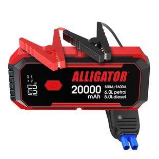 Бустер для авто Alligator JS843 800/1600 А 20000 мА&middot;год зі Smart-клемами