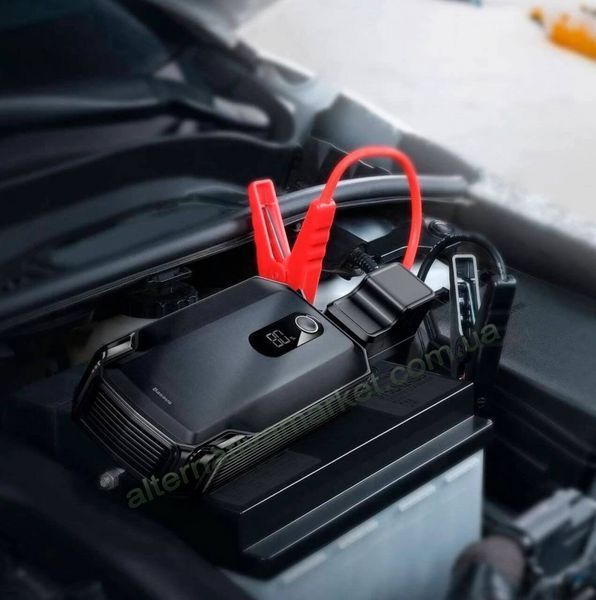 Пуско-зарядное устройство Baseus 20000 mAh, бустер для авто Jump Starter Baseus Super Energy Max