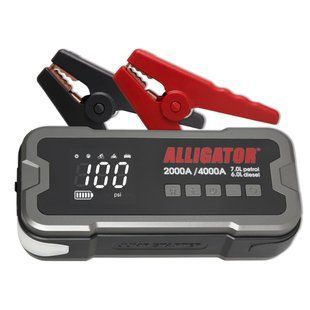 Пусковий пристрій для авто з компресором Alligator JS850 2000/4000 А, 24000 мА&middot;год, 10 бар