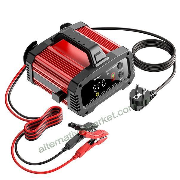 Зарядне для акумулятора Foxsur FPT-250 12V 25A / 24V 15A | AGM, GEL, EFB, LiFePO4 Зарядне для акумулятора Foxsur FPT-250 12V 25A / 24V 15A | AGM, GEL, EFB, LiFePO4