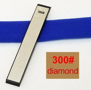 Точильний камінь #300 з Алмазним напиленням для механічних точилок (160 мм х 20 мм)