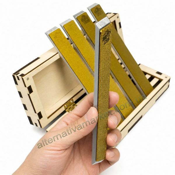 Набір алмазних брусків TITAN Diamond-S для механічних точилок, 5 шт (#120 - #1500)