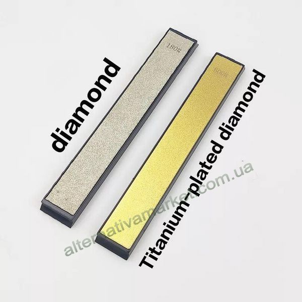 Точильний камінь "DIAMOND GOLD #1000" з Алмазним напиленням для механічних точилок (160мм х 20мм)