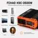 Інвертор 24V-220 синусоїдальний FCHAO KSC-3500W (Чиста синусоїда 7000Вт) фото 14