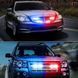 Стробоскоп Federal Police 063-4LED під решітку 12V, червоно-синій, 4 лампи фото 2