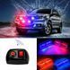Стробоскоп Federal Police 063-4LED під решітку 12V, червоно-синій, 4 лампи фото 3