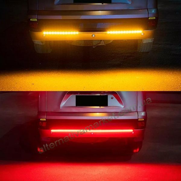 Динамическая подсветка с бегущими поворотниками 240см "TRUCK 612 LED" (12-24V стоп, повороты)