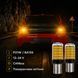 Лампа для поворотів P21W | BA15S 144LED YEL 30W з обманкою (12V-24V) фото 9