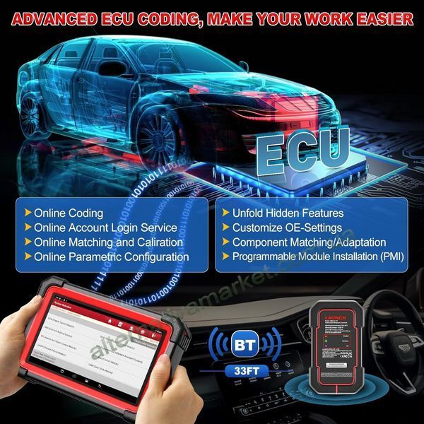 АВТОСКАНЕР LAUNCH X431 CRP919E BT професійний автосканер для комплексної діагностики