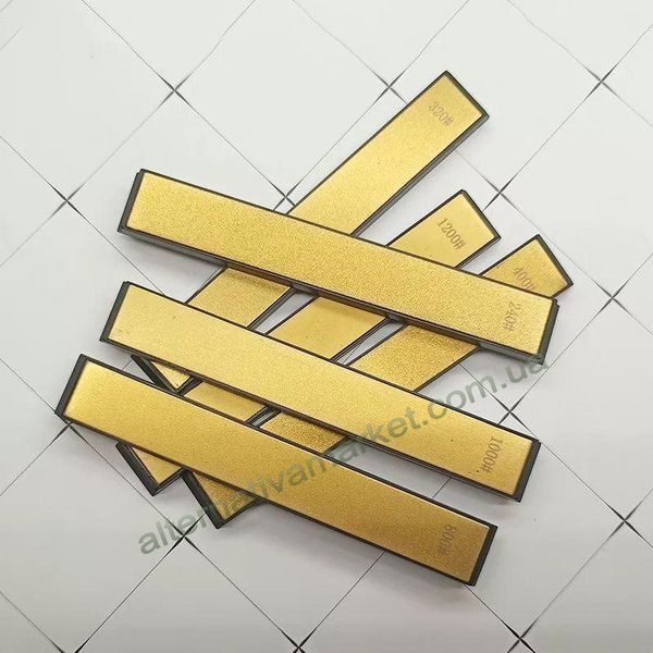 Точильный камень "DIAMOND GOLD #400" с Алмазным напылением для механических точилок (160мм х 20мм)