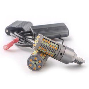 Дневные ходовые огни в поворотники 2в1 69 LED (T20 / W21W / 7440, CANBUS)