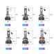 LED лампы H11 (H8; H9) X70 90Вт 18000Лм 6000K 8&ndash;16V AutoLight фото 9