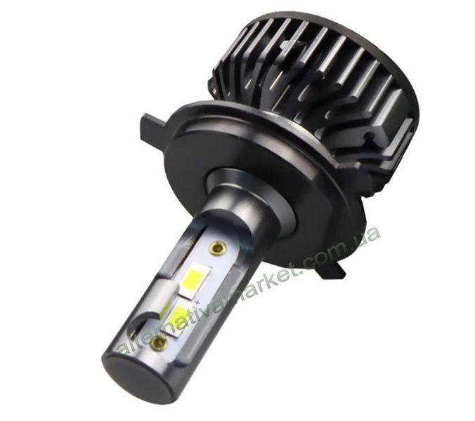 LED лампи H4 F2 (60Вт, 10000Лм, 6000К, 8&ndash;16V, CSP)