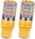 Лампа для поворотів 7440-35LED YEL 30W (Дуже яскрава, CAN-BUS, цоколь T20 7440 W21W, 12V-24V) фото 1