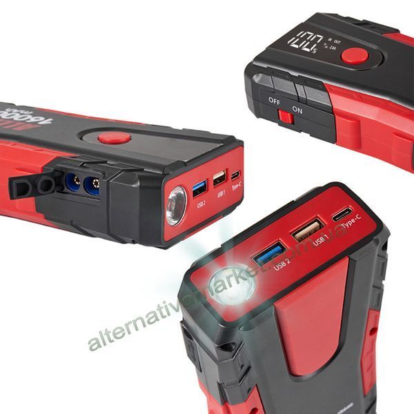 Бустер для авто Alligator JS840 400/800 А 16000 мА&middot;год