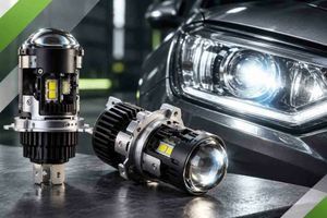 LED лінзи H4: як працюють Mini Bi-LED лампи та як їх правильно вибрати фото